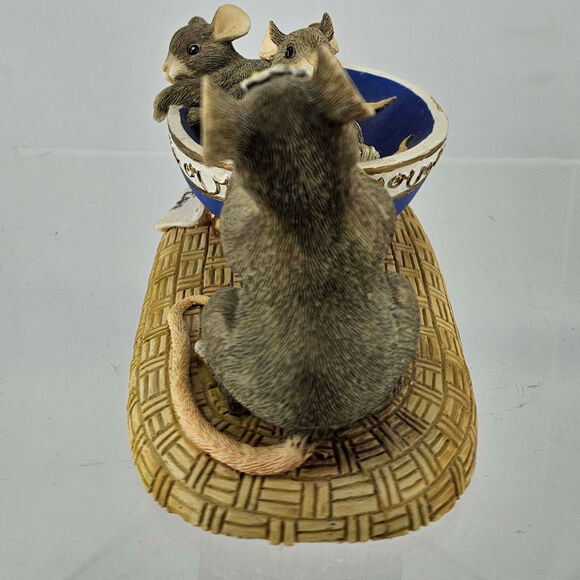 Charming Tails Fragile Handle With Care Figurine Limited Edition - Picture 5 of 7